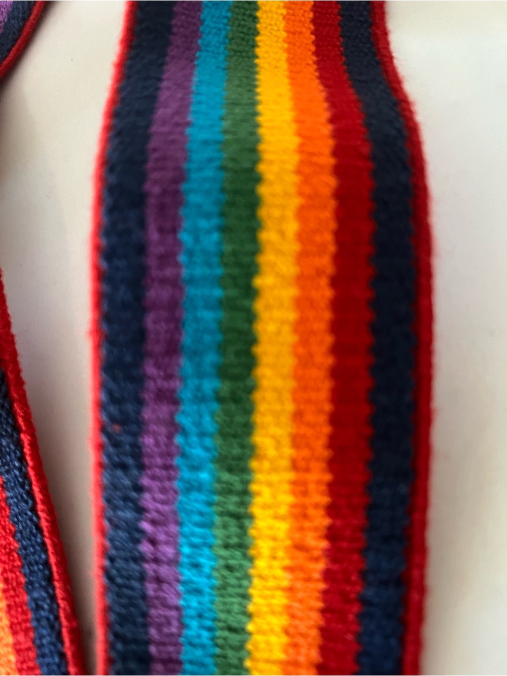 Rainbow Clip-On Suspenders Adjustable Pride Festival Costume